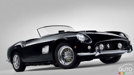 A Ferrari becomes the most expensive car ever sold at an auction